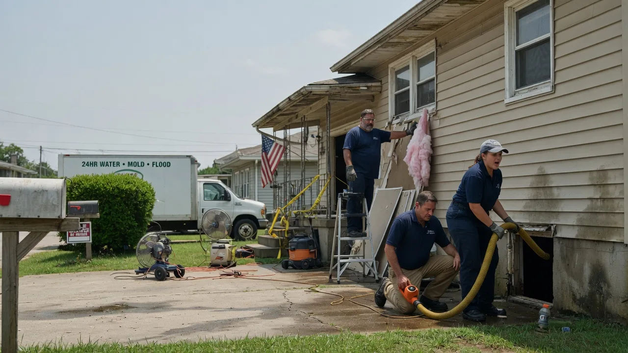 Water Damage Repair in Leesburg, NJ near me